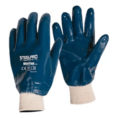 GUANTE NITRILO LISO PUÑO SEGURIDAD NITRITOP