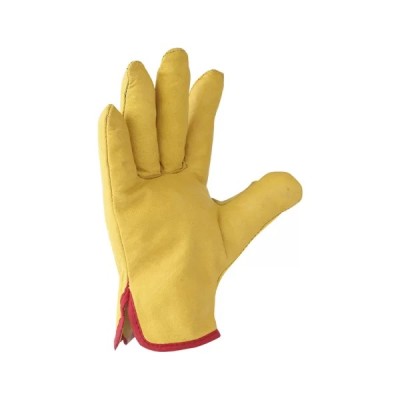 Guante SPRO CONDUCTOR CUERO AMARILLO 10″