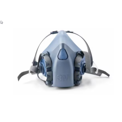 Respirador Reutilizable de Media Cara 3M™ 7502/37082 (AAD), Protección Respiratoria, Mediano 10/caja