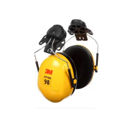 3M™ PELTOR™ Optime™ 98 Orejera H9P3E, Accesorio para Fijación de Casco, 10 pares por caja