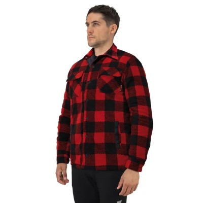 CHAQUETA FLEECE HW CONRAD ROJO/ NEGRO